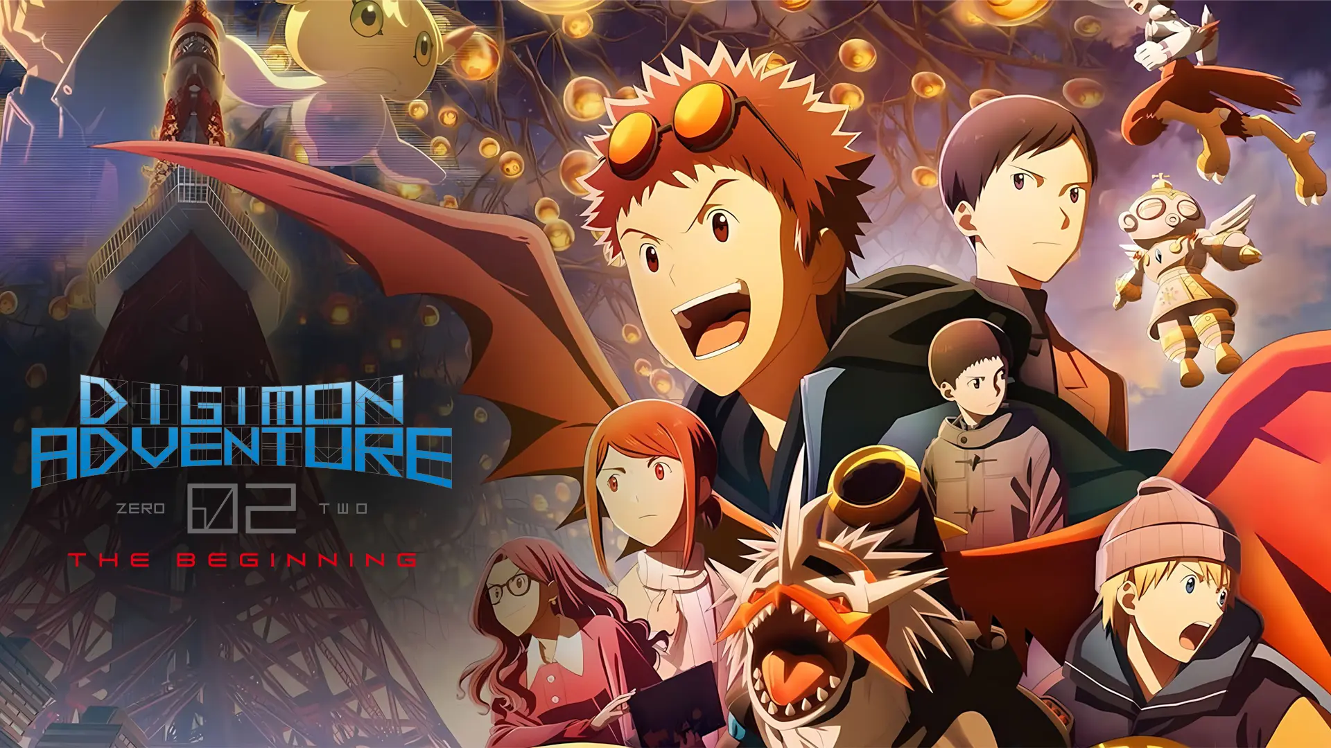 Digimon Adventure 02 The Beginning 2024 VOSTFR News background