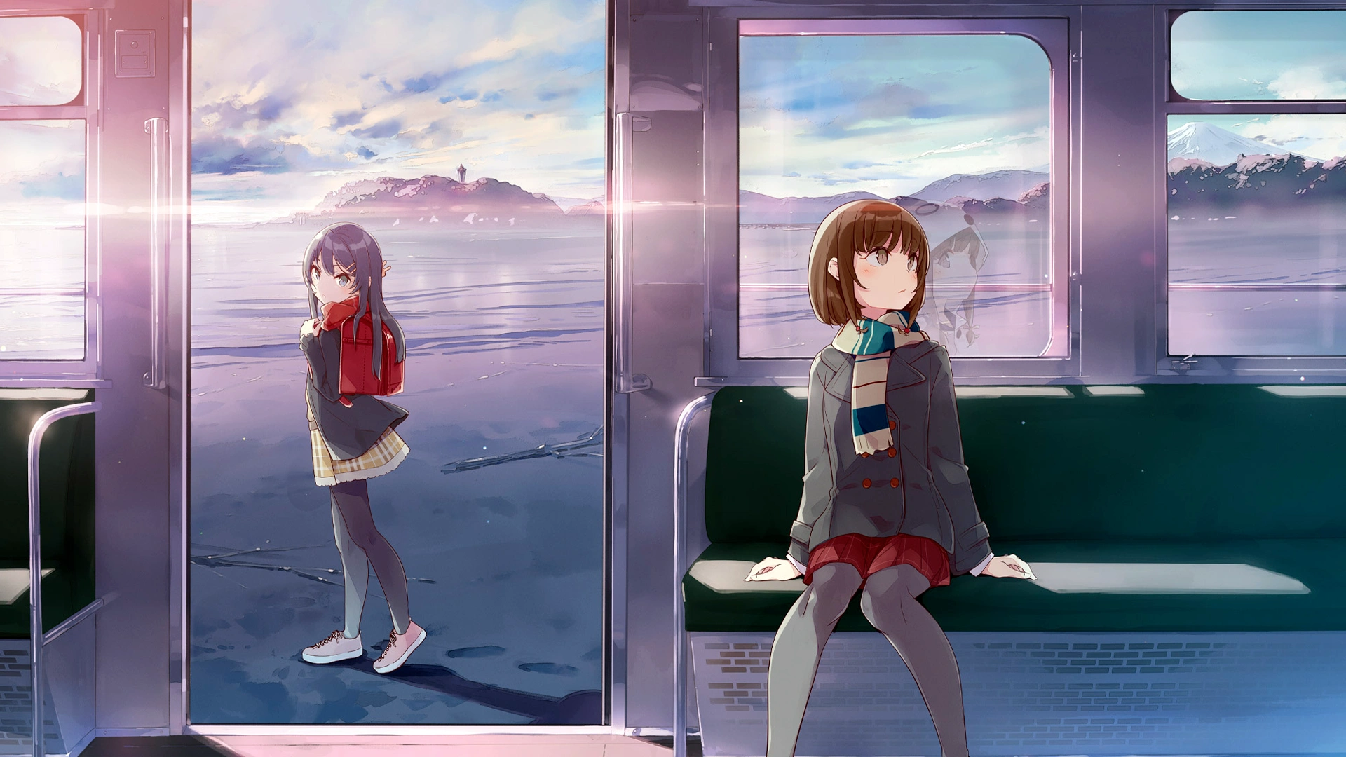 Seishun Buta Yarou wa Odekake Sister no Yume wo Minai VOSTFR News background